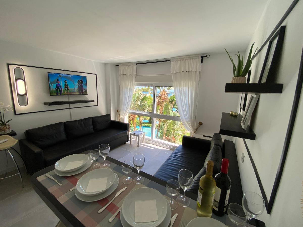 Modern Sea View Studio In Benal Beach 베날마데나코스타 외부 사진